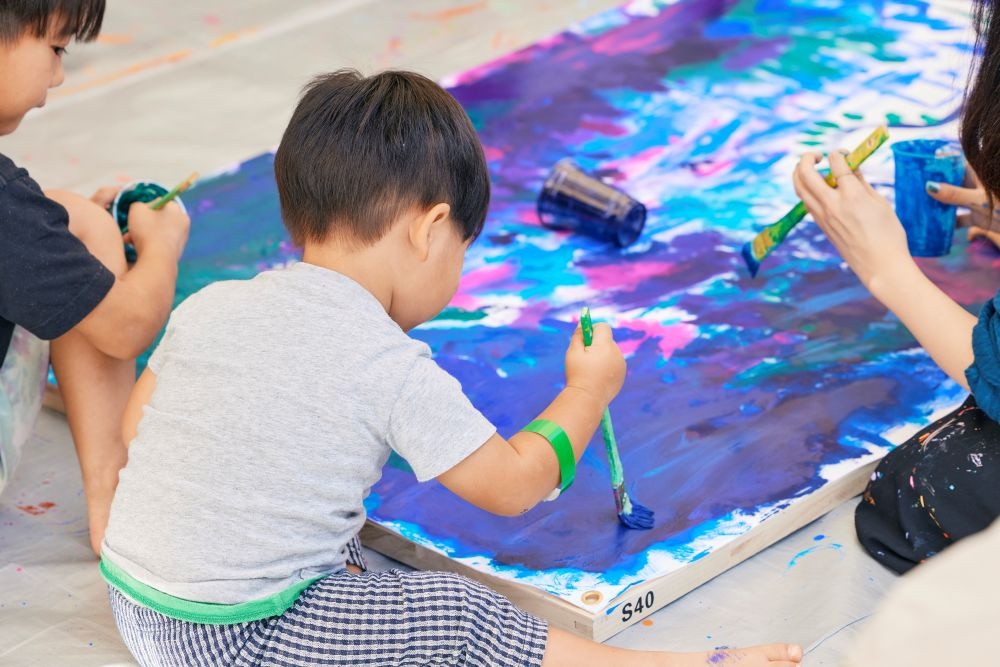 「Kids=Artists」アートワークショップ（STUDIO201）