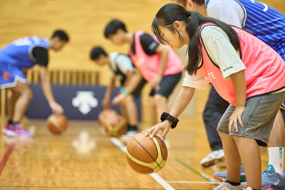 バスケットボール体験